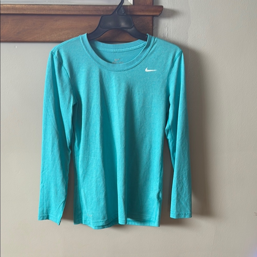 Nike Aqua Long Sleeve Top